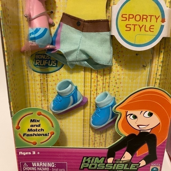 Disney's Kim  Possible Sporty Style Fashion Accessory Set NWT - Picture 2 of 5